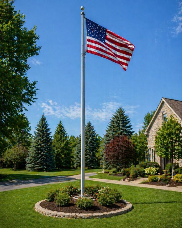 Flagpole Installation in Longmont, CO