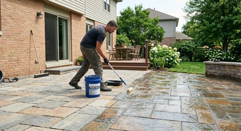 Flagstone Sealing in Kitsap County, WA