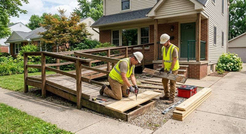 Handicap Ramp Repair in Boulder, CO