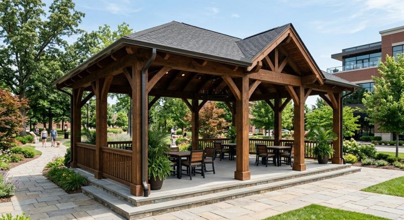 Commercial Gazebo Assembly in Boulder, CO