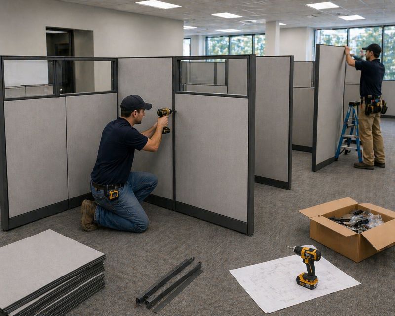 Cubicle Installation in Denver County, CO